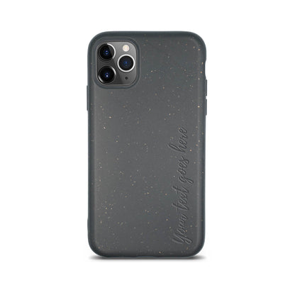 Biodegradable Personalized Case - Black